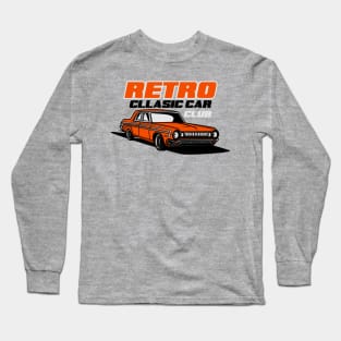 RETRO CLASSIC CAR CLUB Long Sleeve T-Shirt